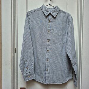 Old Navy Regular Fit Striped Button-up Shirt - S